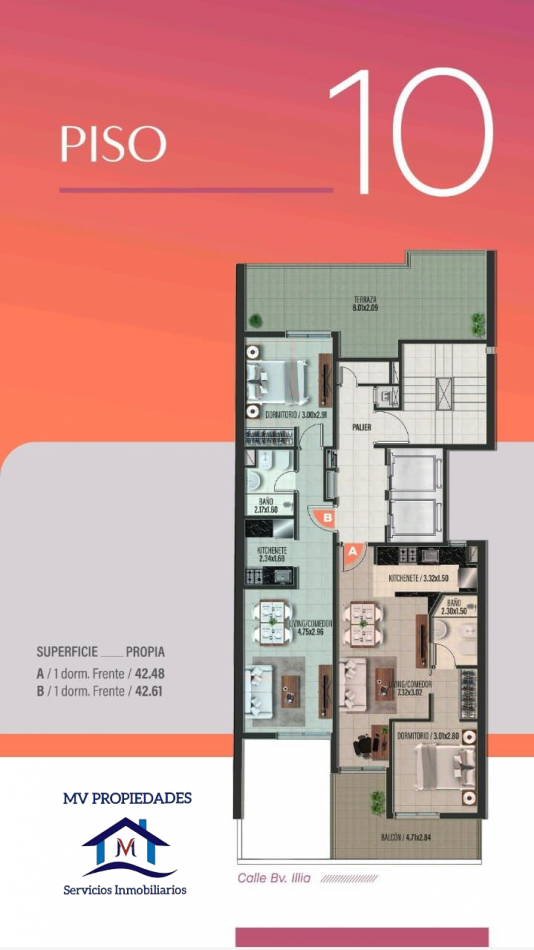 Departamentos en venta en pozo en  Nueva Cordoba 