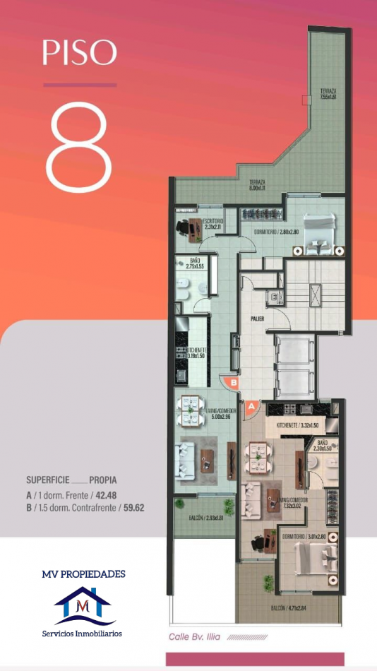 Departamentos en venta en pozo en  Nueva Cordoba 